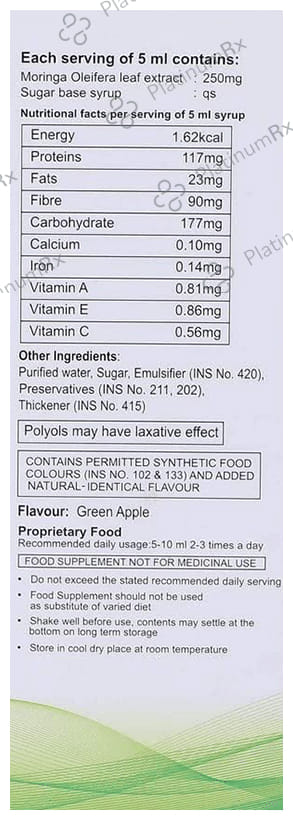 Coeringa Syrup Green Apple
