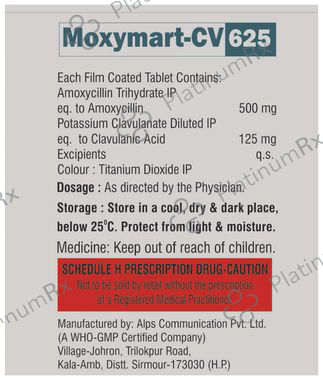 Moxymart-CV 625 Tablet