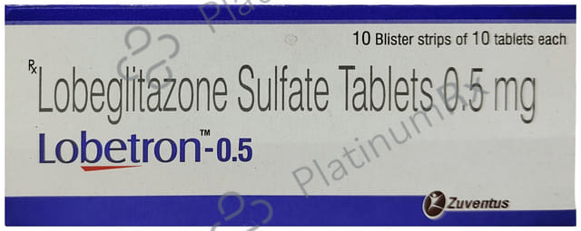 Lobetron 0.5mg Tablet 10s