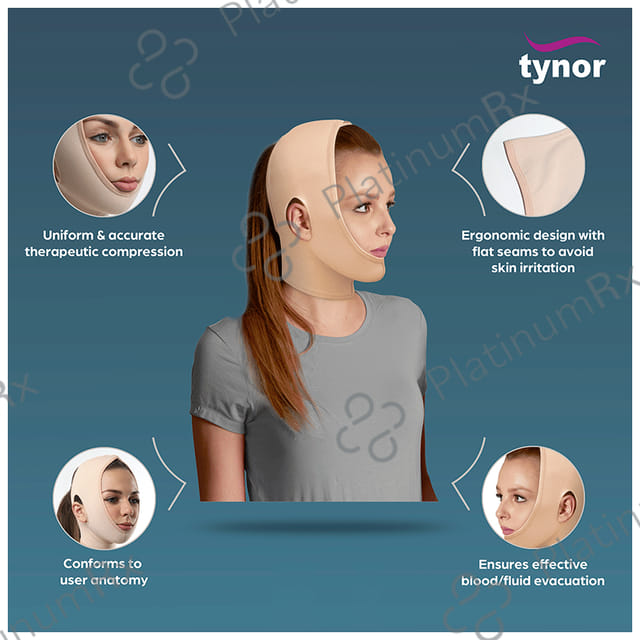 Tynor I 85 Face Open Hood Compression Garment Universal
