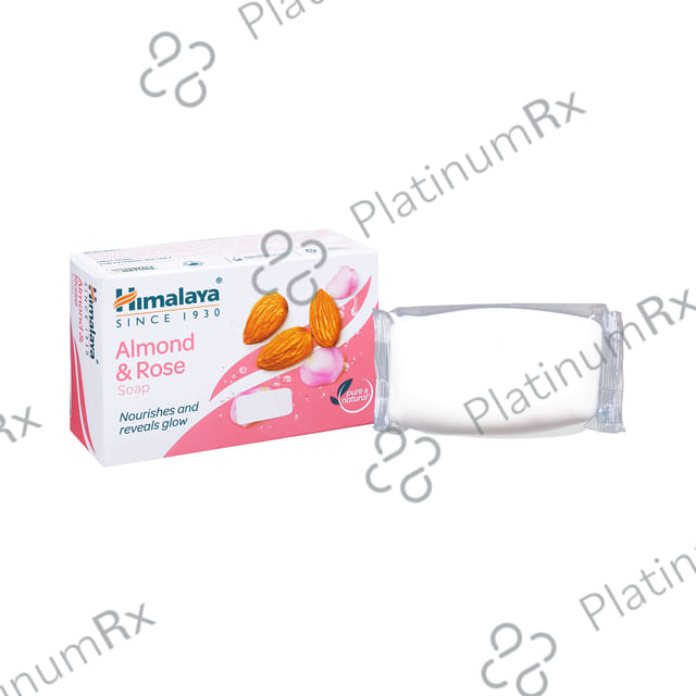 Himalaya Almond & Rose Soap 125gm