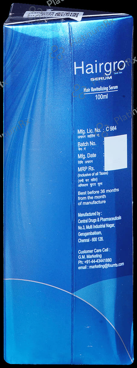 Hairgro Hair Revitalisation Serum 100ml