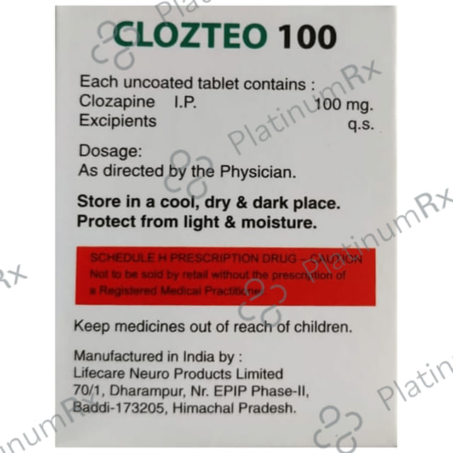 Clozteo 100 Tablet