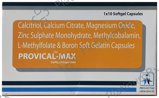 Provical Max Softgel Capsule 10s