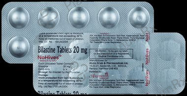Nohives 20mg Tablet 10s
