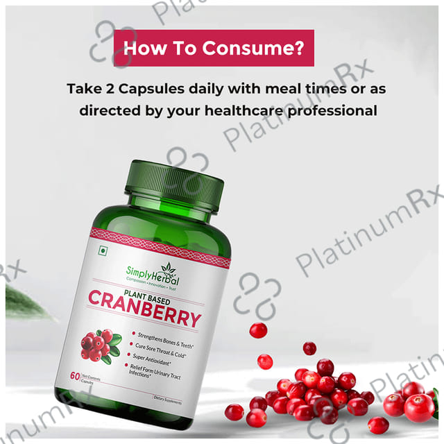 Simply Herbal Cranberry Capsule