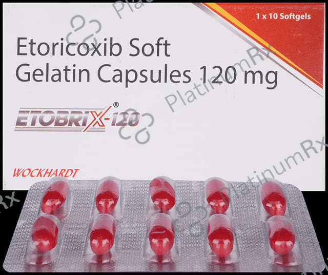 Etobrix 120mg Softgel Capsule 10s