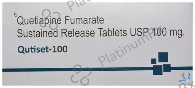 Qutiset 100mg Tablet SR 10s