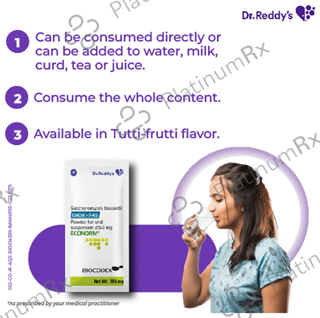 Econorm 250mg Sachet 1s