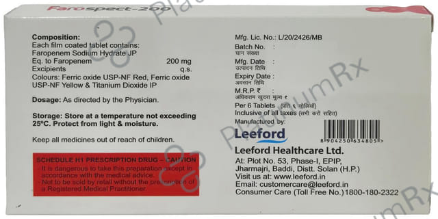 Farospect 200mg Tablet