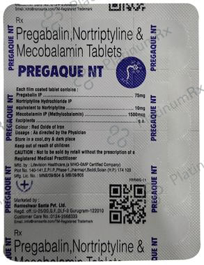 Pregaque NT Tablet 10s