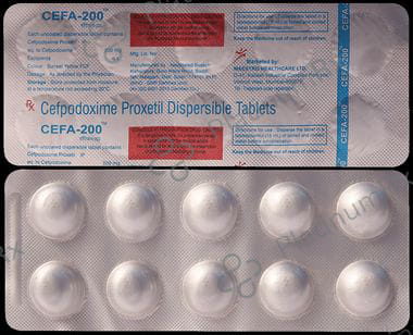 Cefa 200mg Tablet