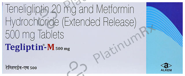 Teglipt M 500mg/20mg Tablet