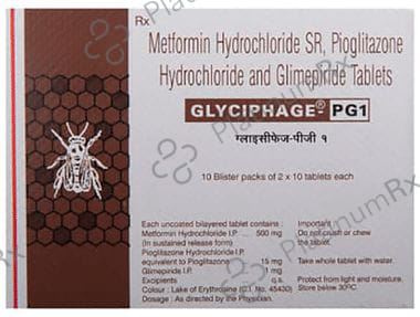 Glyciphage PG 1mg Tablet SR 15s