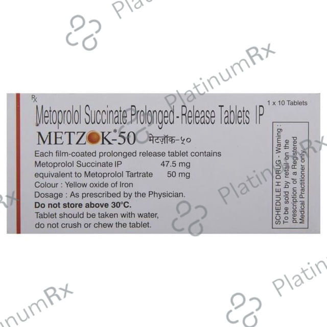 Metzok 50mg Tablet PR 10s