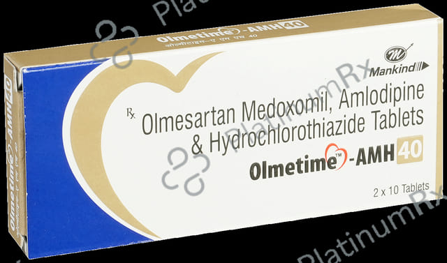 Olmetime AMH 5/12.5/40mg Tablet 10s