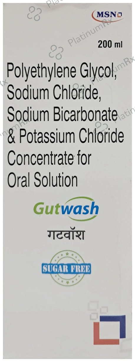 Gutwash Oral Solution Sugar Free