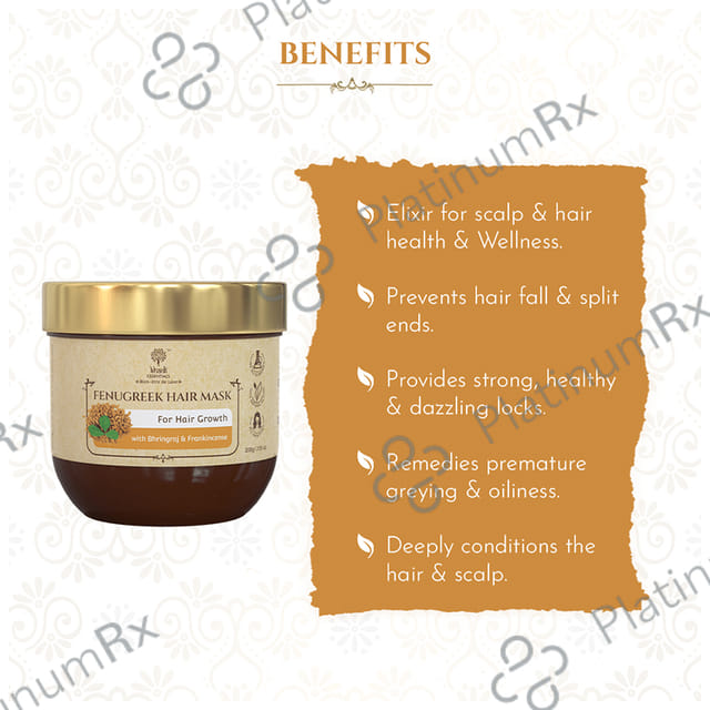 Khadi Essentials Fenugreek Hair Mask for Hair Growth