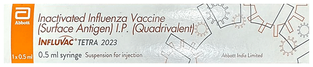 Influvac Tetra Vaccine 0.5ml