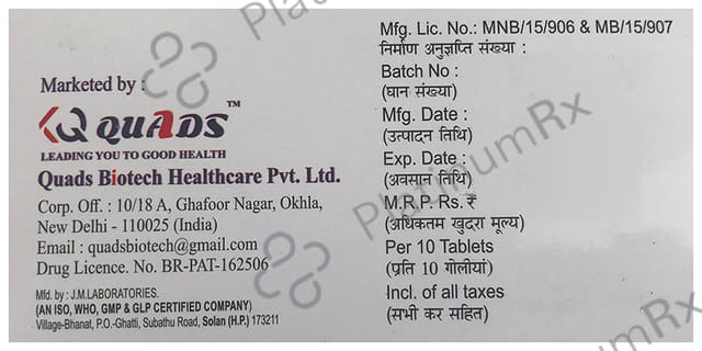 Qbalamin NP 10/75mg/1500mcg Tablet SR 10s