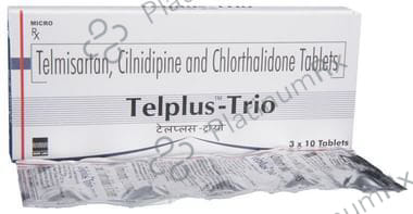 Telplus-Trio 40mg/10mg/12.5mg Tablet