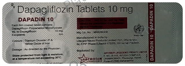 Dapadin 10 Tablet