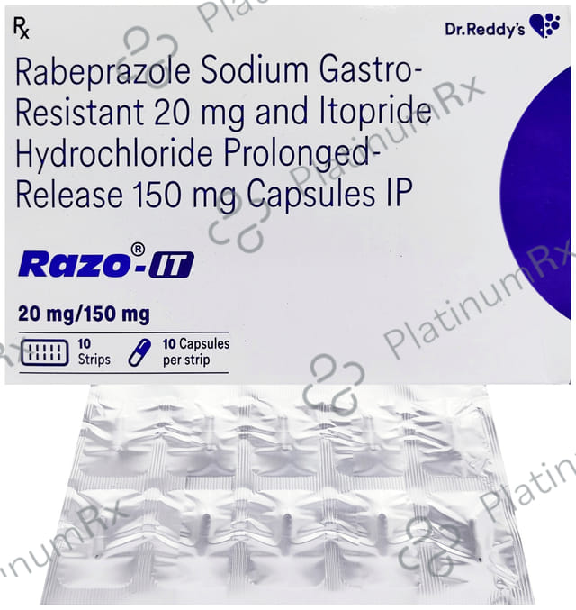 Razo IT 150/20mg Capsule 10s