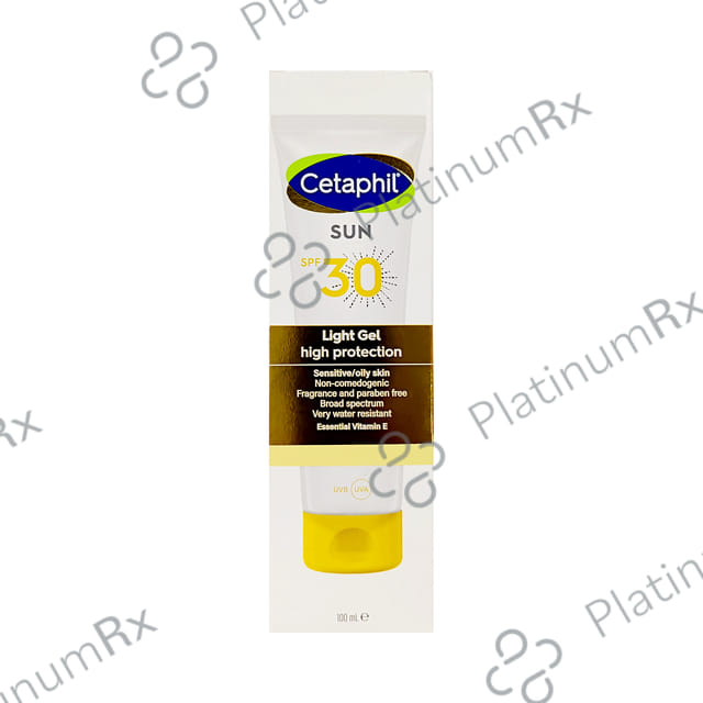 Cetaphil Sun Light High Protection SPF 30 Sunscreen Gel 100ml