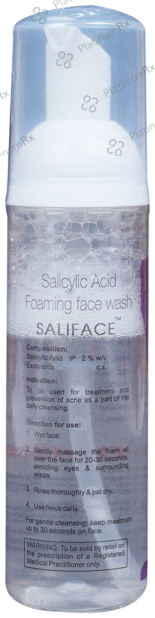 Saliface 2% Salicylic Acid Face Wash 60ml
