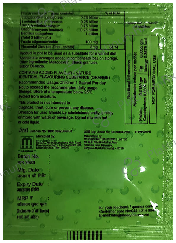 Combiflora 100mg/3B Sachet 1gm