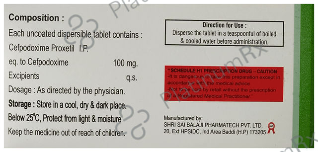 Democef 100 DT Tablet 10s