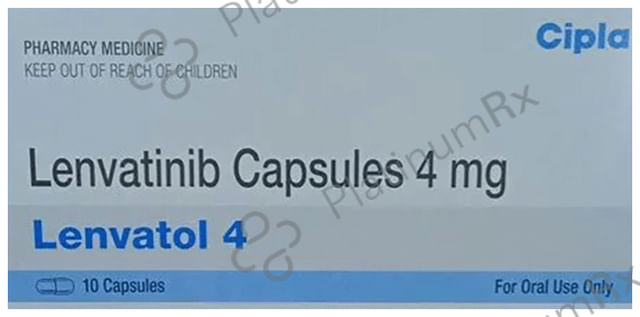Lenvatol 4mg Capsule 10s