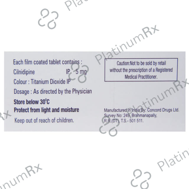Cilock 5mg Tablet