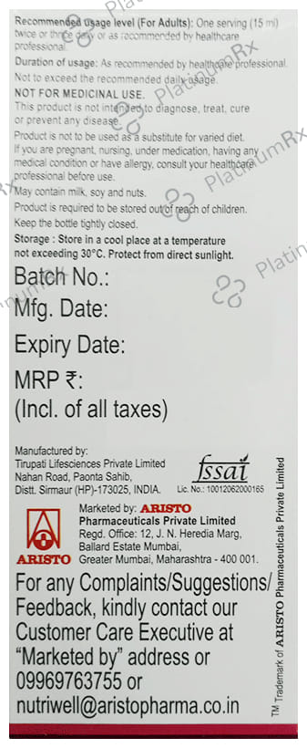 Utjoy Syrup 100ml