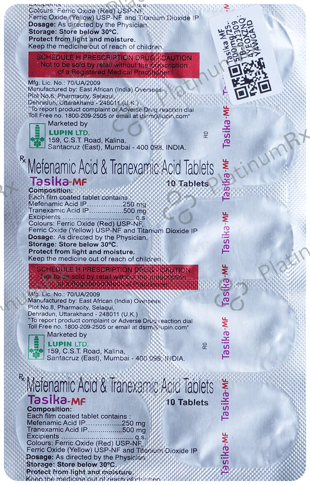 Tasika MF 500mg/250mg Tablet