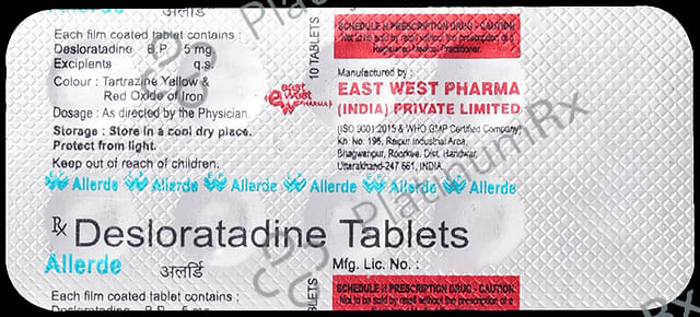 Allerde 5mg Tablet 10s