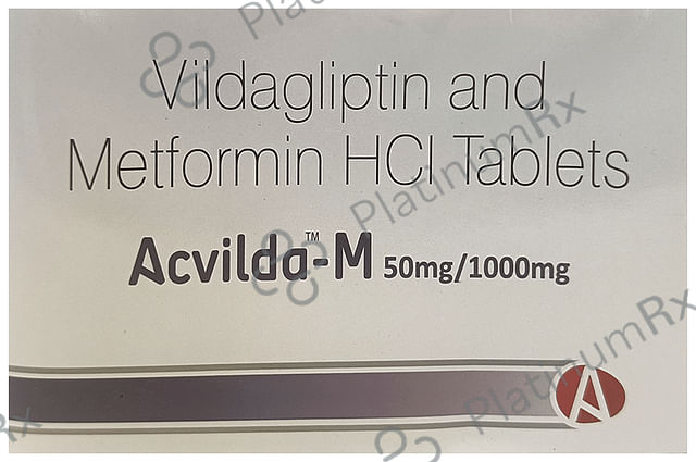 Acvilda-M 1000mg/50mg Tablet