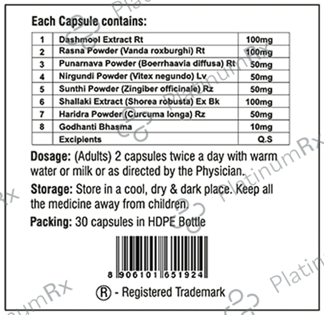 MY Dr Pain Relief Capsule (30 Each) 1 Bottle