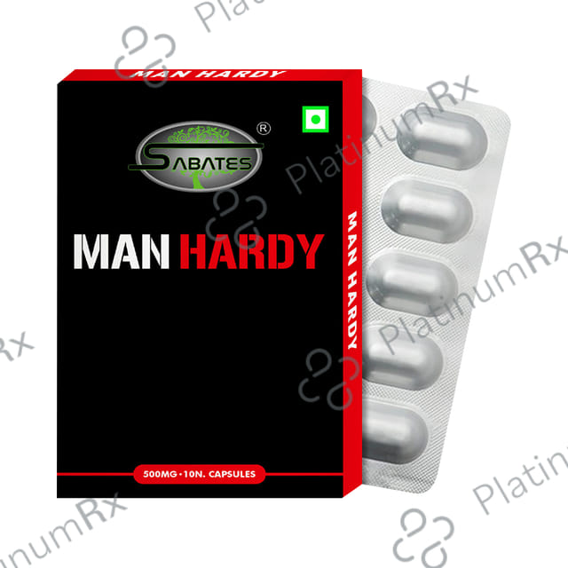 Sabates Man Hardy Capsule 10 capsules