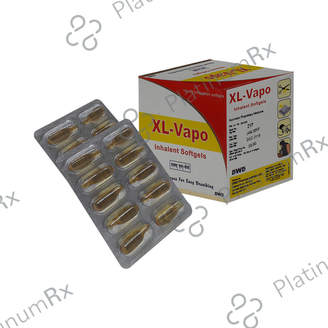 XL-Vapo Inhalant Softgel Capsule