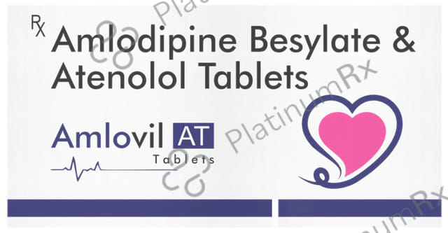 Amlovil AT 5/50mg Tablet 10s