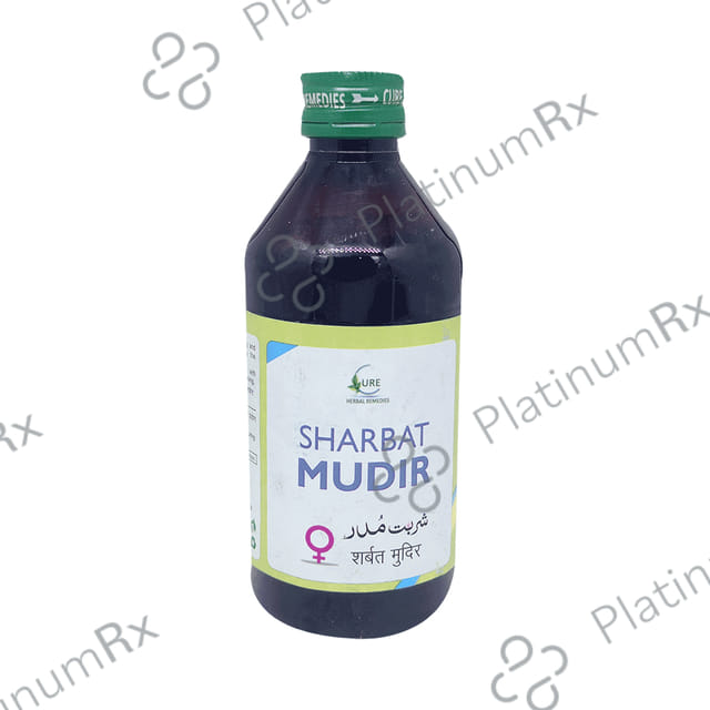 Cure Herbal Remedies Sharbat Mudir 500 ml