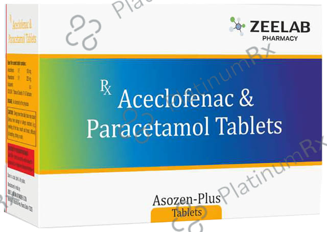 Asozen Plus 100/325mg Tablet 10s