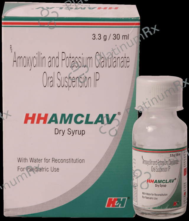 Hhamclav 228.5mg Dry Syrup 30ml
