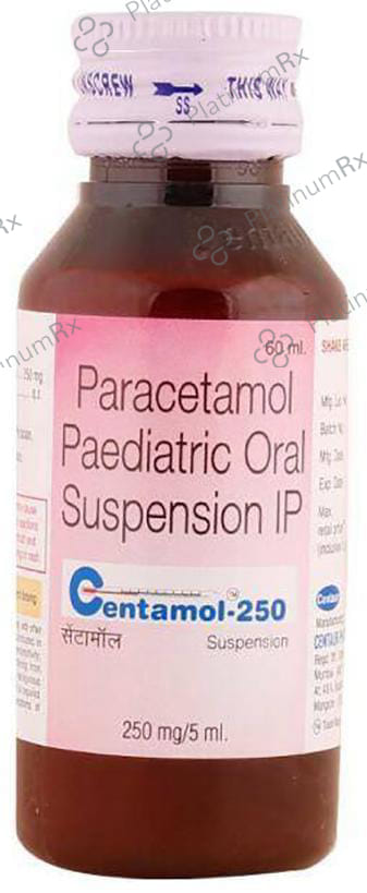 Centamol 250mg Suspension 60ml