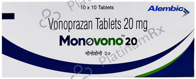Monovono 20mg Tablet 10s