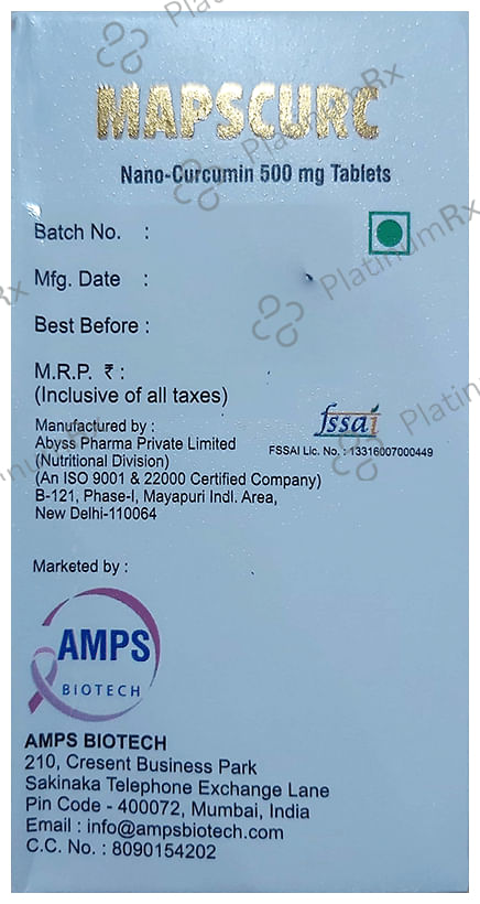 Mapscurc Tablet 60 tablets