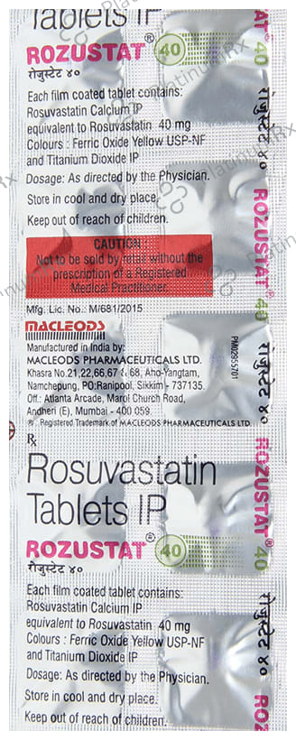 Rozustat 40 Tablet