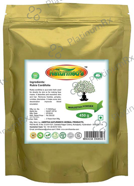 Naturmed's Manjistha Powder 450 gm