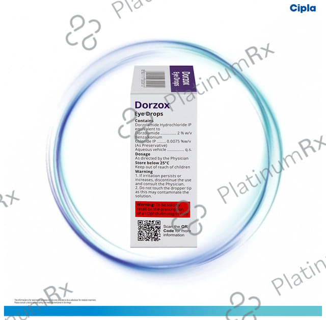 Dorzox 2% Eye Drop 5ml